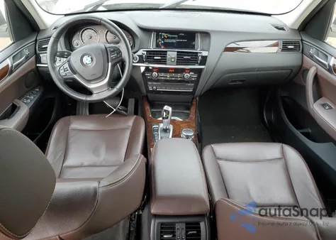 2016 BMW X3 xDrive28I из США, поврежденный, VIN 5UXWX9C50G0D94113